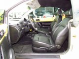 2008 Volkswagen New Beetle S Convertible Black Interior