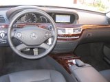2010 Mercedes-Benz S 400 Hybrid Sedan Black Interior