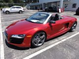 Exclusive Volcano Red Pearl Effect Audi R8 in 2011