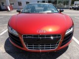2011 Audi R8 Exclusive Volcano Red Pearl Effect