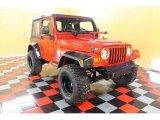 2005 Flame Red Jeep Wrangler SE 4x4 #52201009