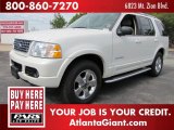 2004 Ceramic White Tri Coat Metallic Ford Explorer Limited #52201222