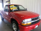 1999 Victory Red Chevrolet S10 LS Regular Cab #52256189