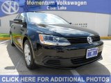 2011 Black Volkswagen Jetta SE Sedan #52256349