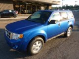 Blue Flame Metallic Ford Escape in 2012