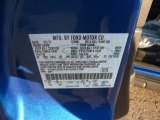 2012 Escape Color Code for Blue Flame Metallic - Color Code: SZ