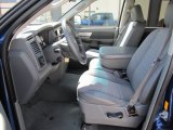 2008 Dodge Ram 1500 Big Horn Edition Quad Cab Medium Slate Gray Interior