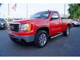 2011 GMC Sierra 1500 SLE Regular Cab Front 3/4 View