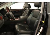 2010 Lexus LS 460 L AWD Black Interior
