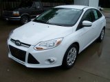 2012 Oxford White Ford Focus SE Sedan #52256262