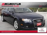 2008 Deep Sea Blue Pearl Effect Audi A4 2.0T S-Line Sedan #52256434