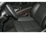 2011 BMW 7 Series ActiveHybrid 750Li Sedan Black Nappa Leather Interior