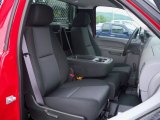 2011 Chevrolet Silverado 3500HD Regular Cab 4x4 Chassis Stake Truck Dark Titanium Interior