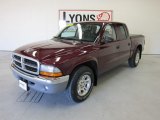 2003 Dark Garnet Red Pearl Dodge Dakota SLT Quad Cab #52309926