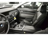2012 BMW 7 Series 750i Sedan Black Interior