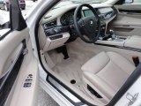 2010 BMW 7 Series 750Li xDrive Sedan Champagne Full Merino Leather Interior