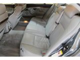2000 BMW 7 Series 750iL Sedan Grey Interior