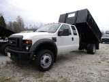 2010 Oxford White Ford F450 Super Duty SuperCab Chassis Dump Truck #52310299