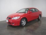 2004 Rally Red Honda Civic EX Coupe #52310473