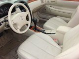 2002 Toyota Solara SLE V6 Convertible Ivory Interior