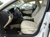 2012 Volkswagen Jetta TDI Sedan Cornsilk Beige Interior