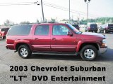 2003 Redfire Metallic Chevrolet Suburban 1500 LT 4x4 #52310796