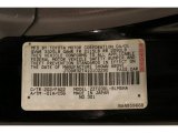2001 Celica Color Code for Black - Color Code: 202