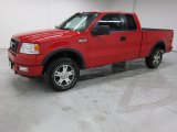 2005 Bright Red Ford F150 FX4 SuperCab 4x4 #52361777