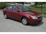 2006 Radiant Red Kia Spectra EX Sedan #52362218