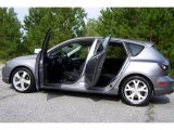 2006 Mazda MAZDA3 s Hatchback Black/Red Interior