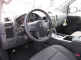 2011 Nissan Titan SV Crew Cab 4x4 Charcoal Interior