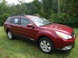 2011 Ruby Red Pearl Subaru Outback 2.5i Premium Wagon #52362360