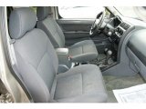 2003 Nissan Frontier XE V6 Crew Cab 4x4 Black Interior