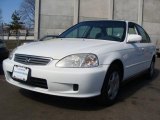 2000 Taffeta White Honda Civic EX Sedan #5222630