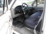 1997 Ford F350 XL Regular Cab 4x4 Opal Grey Interior
