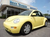1999 Yellow Volkswagen New Beetle GLS Coupe #52396073