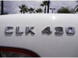 2000 Mercedes-Benz CLK 430 Cabriolet Marks and Logos