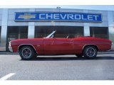 1971 Cranberry Red Chevrolet Chevelle SS 454 Convertible #52396468