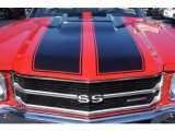 1971 Chevrolet Chevelle SS 454 Convertible Marks and Logos