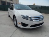 2012 White Suede Ford Fusion S #52396102