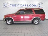 Dark Toreador Red Metallic Ford Expedition in 2000