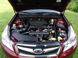 2011 Subaru Legacy 2.5i Premium 2.5 Liter SOHC 16-Valve VVT Flat 4 Cylinder Engine