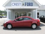 2008 Performance Red Metallic Pontiac G6 Value Leader Sedan #52396524