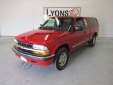 2003 Victory Red Chevrolet S10 LS Extended Cab 4x4 #52438466