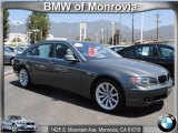 2008 Titanium Grey Metallic BMW 7 Series 750Li Sedan #52438650