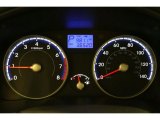 2010 Hyundai Accent GLS 4 Door Gauges