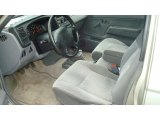 2000 Nissan Frontier XE Extended Cab Gray Interior