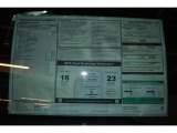 2012 BMW X6 xDrive35i Window Sticker