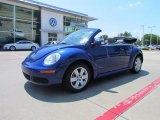 2007 Laser Blue Volkswagen New Beetle 2.5 Convertible #52453927
