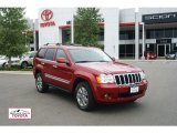 2010 Inferno Red Crystal Pearl Jeep Grand Cherokee Limited 4x4 #52453097